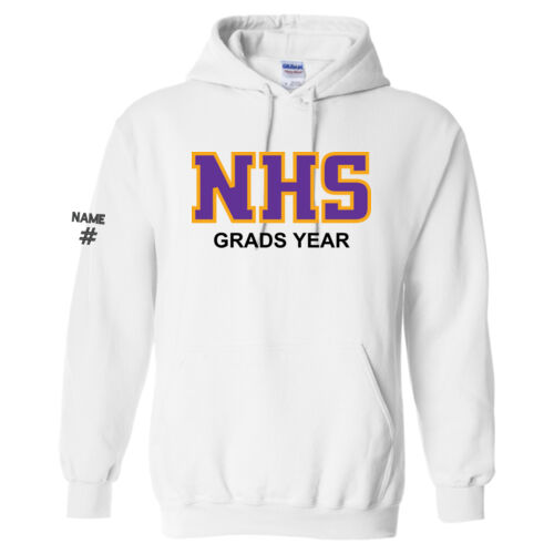 Gildan Unisex Grads Twill Hoodie Thumbnail